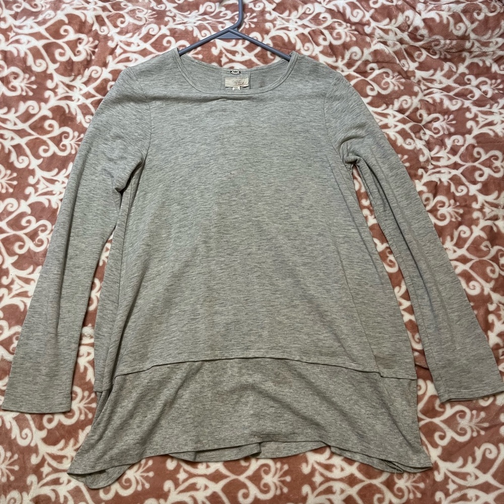 Gray open back with string tie design
